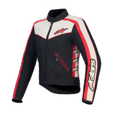 Alpinestars Stella T-Dyno WR Women’s Textile Motorcycle Jacket Black Ecru Bright Red