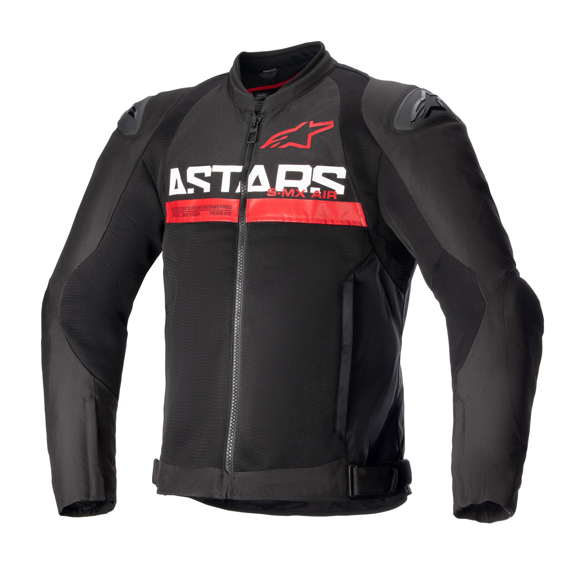 Alpinestars SMX Air Men’s Urban Motorcycle Jacket Black Bright Red