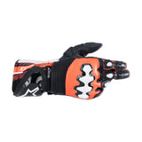 Alpinestars GP Pro R4 Premium Racing Motorcycle Gloves Black Red Fluo White