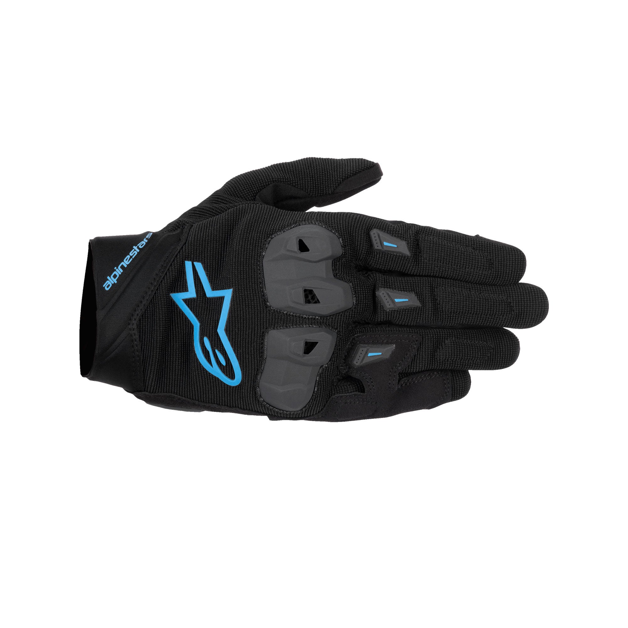 Alpinestars SP X 1 Touring Men’s Motorcycle Gloves Black Blithe Blue