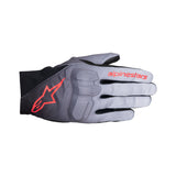 Alpinestars Reef V2 Women’s Motorcycle Gloves Grey Black Pink Fluo