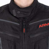 ARMR Kumaji 3.0 Waterproof Men’s Motorcycle Jacket Black