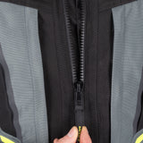 ARMR Kumaji 3.0 Waterproof Men’s Motorcycle Jacket Black Green Fluo