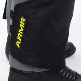 ARMR Kumaji 3.0 Waterproof Men’s Motorcycle Pants Black Green Fluo Yellow