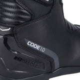 Oxford Code 1.0 Mid Dry2Dr Men’s Waterproof Motorcycle Boots Stealth Black