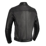 Oxford Walton 2.0 Men Motorcycle Leather Jacket Black