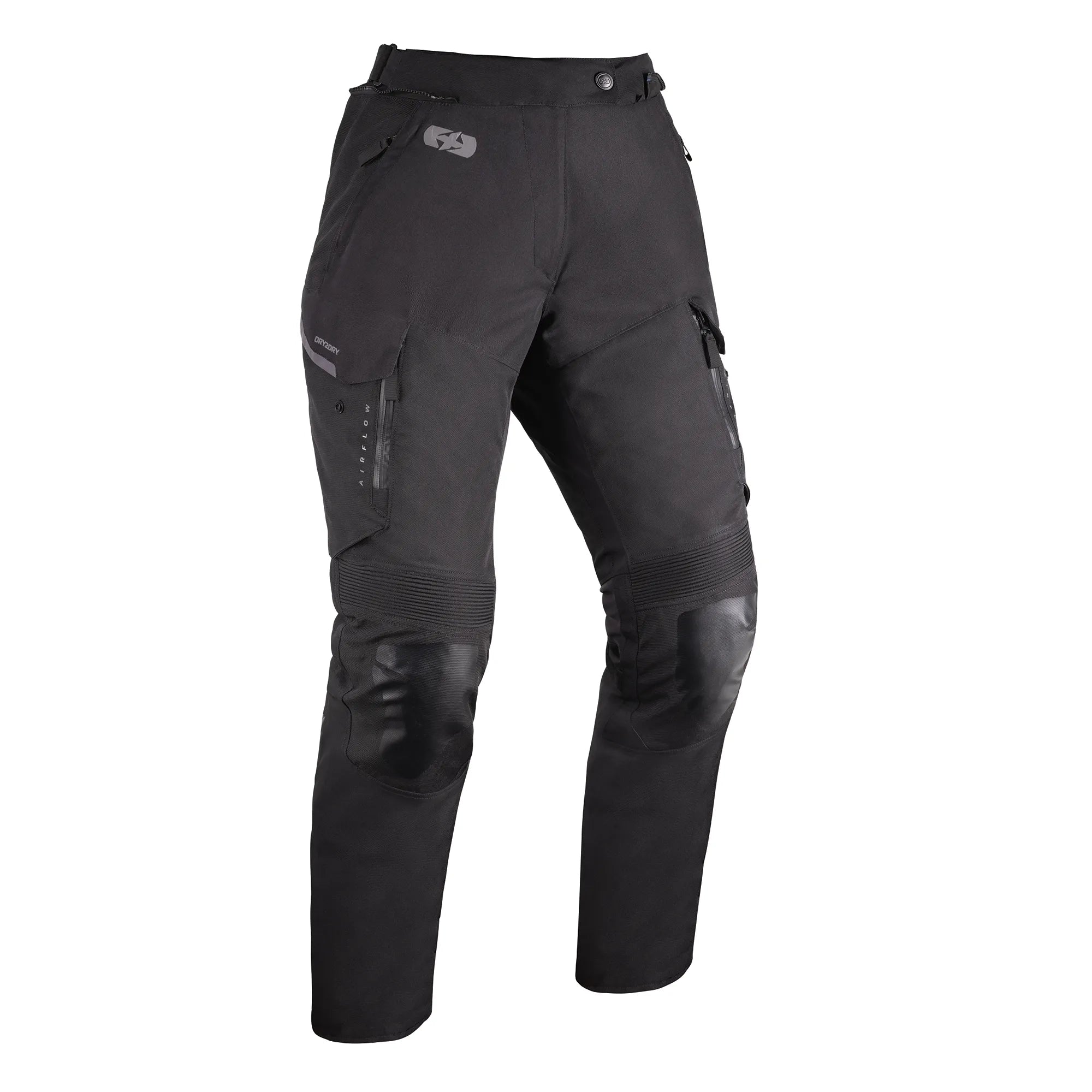 Oxford Montreal 5.0 Dry2Dry Women Motorcycle Textile Pant Stealth Black