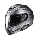 HJC I91 Dusk MC5SF Motorcycle Modular Helmet Black