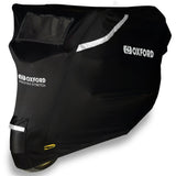 Oxford Protex Stretch Premium Outdoor Protection Motorcycle Cover Black maximomoto.uk!