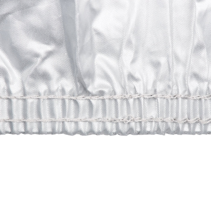 Oxford Rainex Outdoor Motorcycle Cover with Solar Charger Pocket Black White