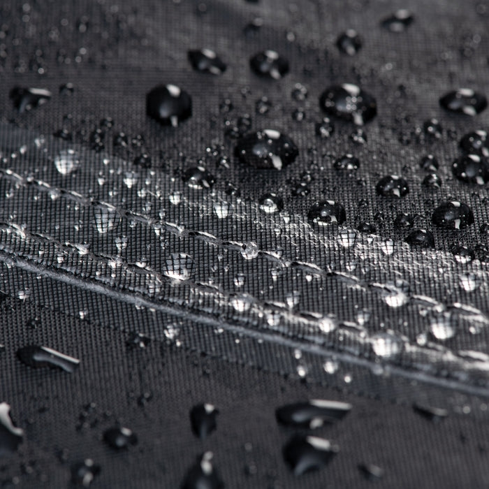 Oxford Rainex Outdoor Motorcycle Cover with Solar Charger Pocket Black White