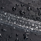 Oxford Rainex Outdoor Motorcycle Cover with Solar Charger Pocket Black White