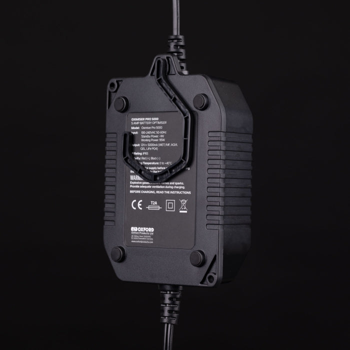 Oxford Oximiser Pro 5000 Intelligent 12V Battery Charger & Optimiser