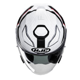 HJC F31 Naby MC3HSF Motorcycle Open Face Helmet Red