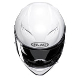 HJC F71 Plain Full Face Helmet Pearl White