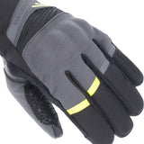 Oxford Dakar 1.0 Men’s Waterproof Motorcycle Gloves Charcoal Yellow