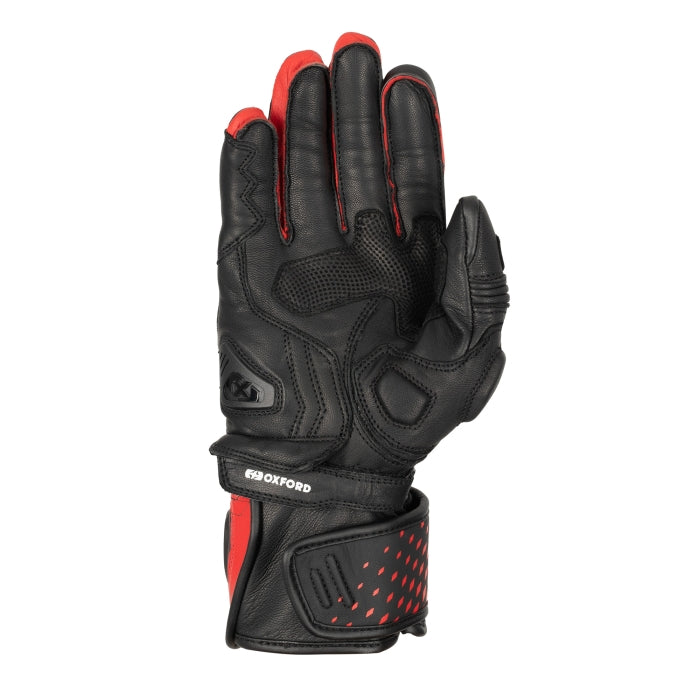 Oxford Nexus CE Level 2 Sports Men’s Gloves Black White Red