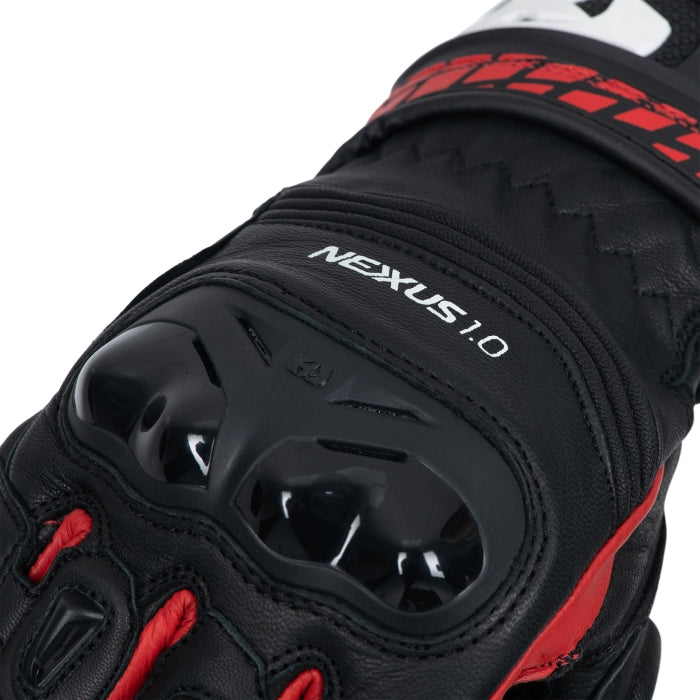 Oxford Nexus CE Level 2 Sports Men’s Gloves Black White Red