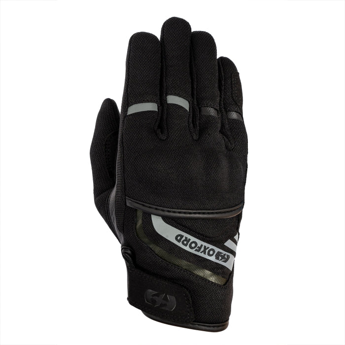 Oxford Dakar 1.0 Women’s Summer Motorcycle Glove Stealth Black maximomoto.uk!
