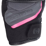 Oxford Dakar 1.0 Women’s Summer Motorcycle Glove Charcoal / Pink