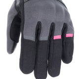 Oxford Dakar 1.0 Women’s Summer Motorcycle Glove Charcoal / Pink