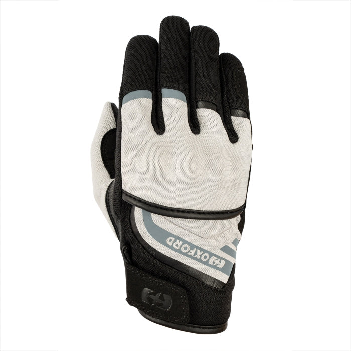 Oxford Dakar 1.0 Women’s Summer Motorcycle Glove Arctic / Black maximomoto.uk!