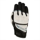 Oxford Dakar 1.0 Women’s Summer Motorcycle Glove Arctic / Black maximomoto.uk!