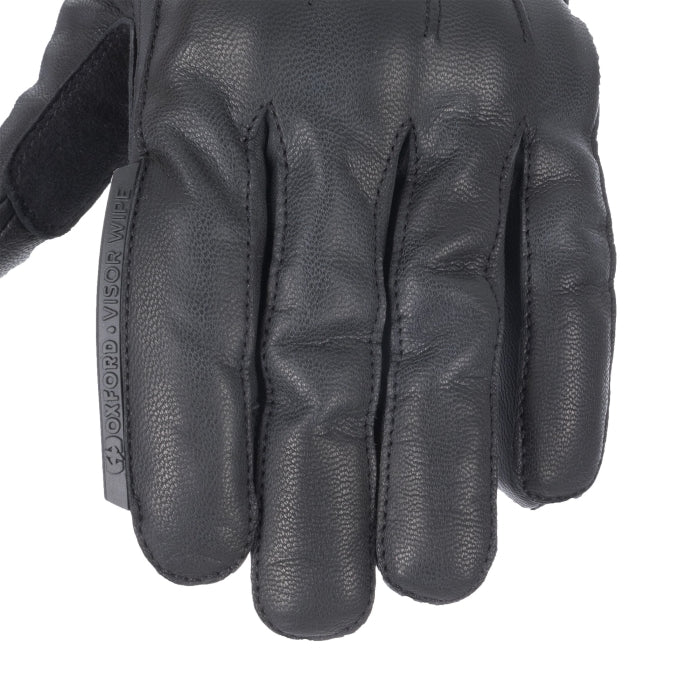 Oxford Holton Women's Waterproof Leather Winter Motorcycle Gloves