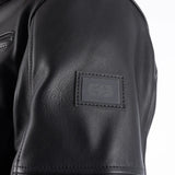Oxford Henlow Men's Full-Grain Leather Motorcycle Jacket