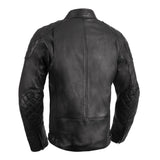 Oxford Route 73 3.0 MS Miotorcycle Leather Motorcycle Jacket Black