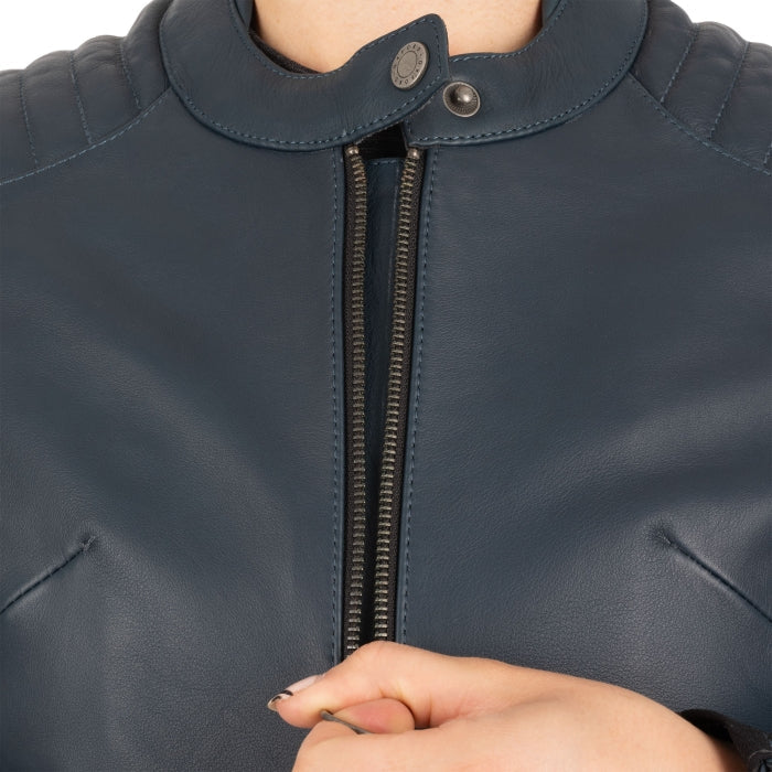 Oxford Radley Women's Leather Motorcycle Jacket