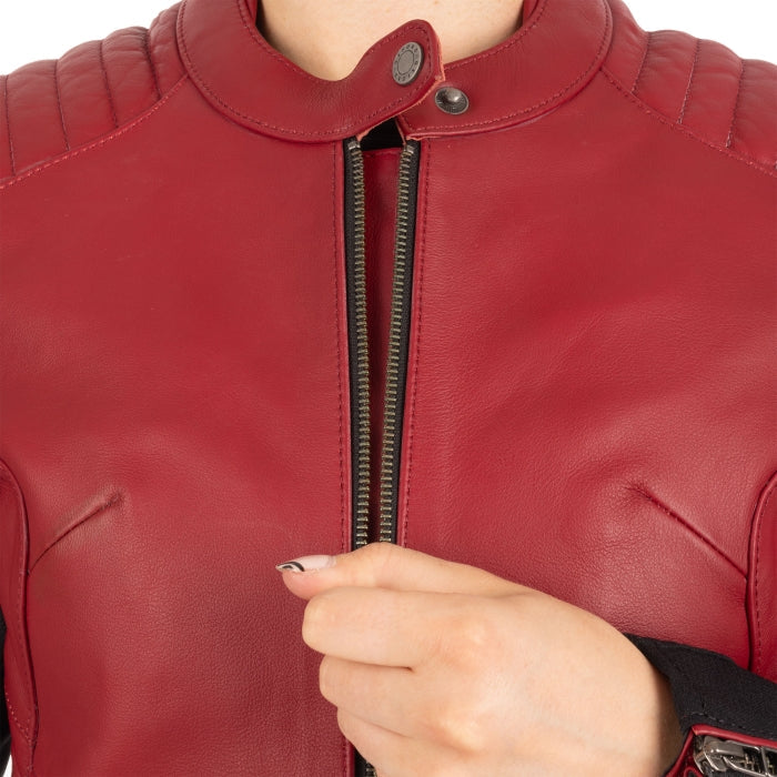 Oxford Radley Women's Leather Motorcycle Jacket