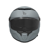 MT Thunder 4 SV Plain Full Face Motorcycle Helmet Grey