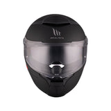 MT Thunder 4 SV Plain Full Face Motorcycle Helmet Black