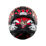 MT Thunder 4 SV Yamanaka Full Face Motorcycle Helmet Fluo Red