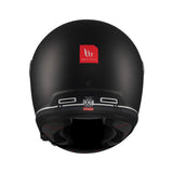 MT Jarama SV Plain Full Face Motorcycle Helmets Black