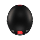 MT Jarama SV Plain Full Face Motorcycle Helmets Black