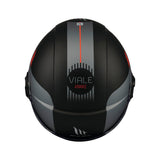 MT Viale Advance Jet Motocycle Helmets Black