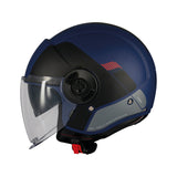 MT Viale Advance Jet Motorcycle Helmet Blue