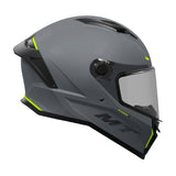 MT Stinger 2 Motorcycle Full Face Helmet Titanium Matt Grey