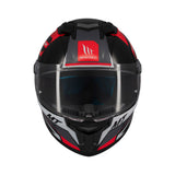 MT Stinger 2 Tron Motorcycle Full Face Helmet Red