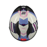 MT Stinger 2 Tron Full Face Motorcycle Helmet Pink Purple