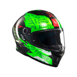 MT Stinger 2 Ardent Full Face Motorcycle Helmets Green