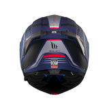 MT Atom Destiny 2 Motorcycle Modular Helmets Blue Black