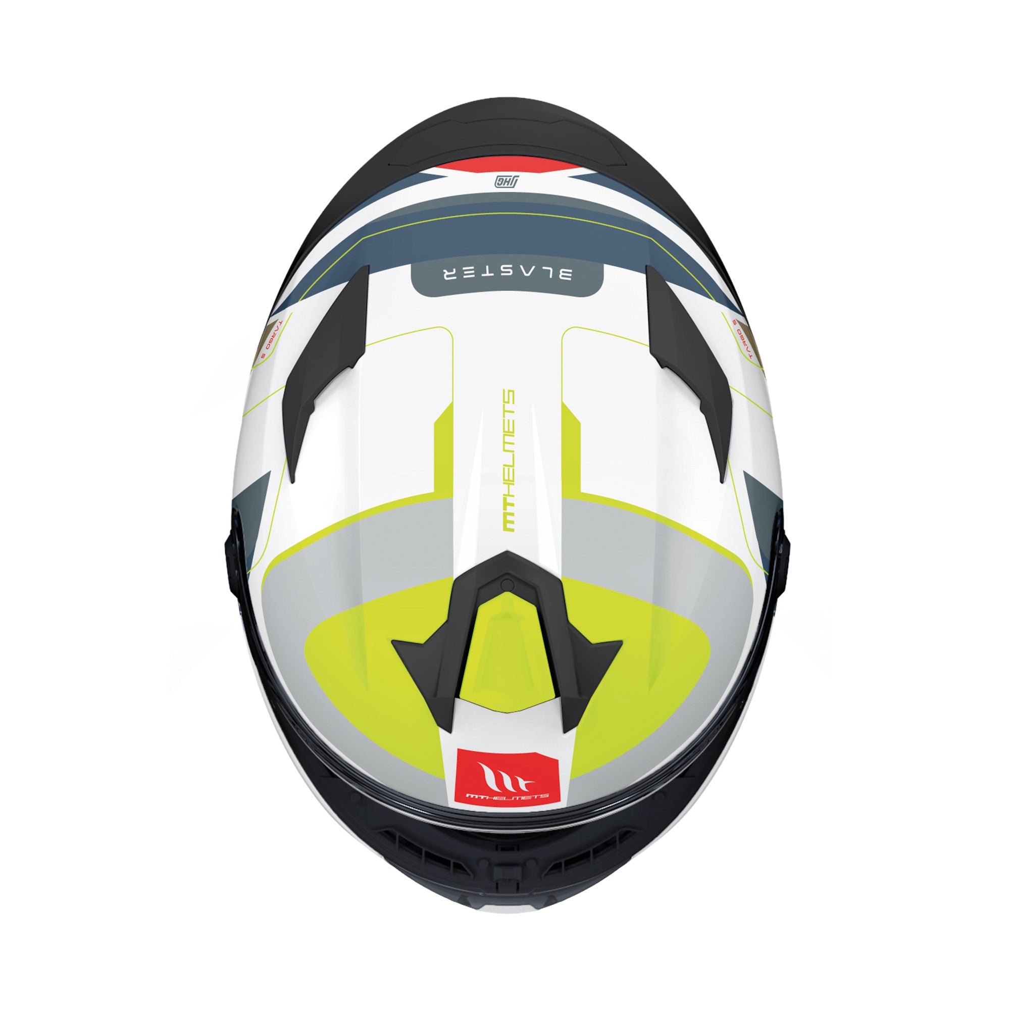 MT Targo Blaster S Touring Motercycle Helmets Fluo Blue