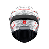 MT Targo S Brik Sports Motorcycle Full Face Helmet White