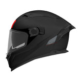MT Braker SV Solid Sports Motorcycle Helmets Matt Black maximomoto.uk!
