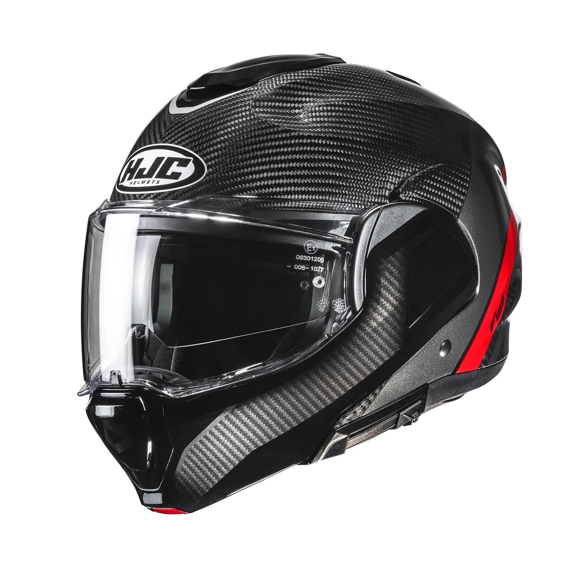 HJC F100 Carbon Stan Motorcycle Lightweight Modular Helmet