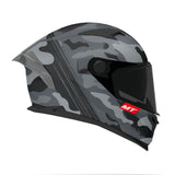 MT Braker Crossover Sports Motorcycle Helmets Grey
