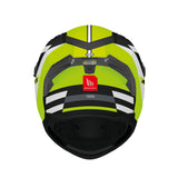 MT Braker Foster Full Face Motorcycle Helmets Fluo
